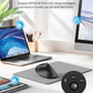 Draadloze USB oplaadbare ergonomische verticale optische muis