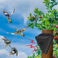 🔥Laatste dag uitverkoop 50% UIT ✨Waterdichte Vogelverjager voor Buiten op Zonne-Energie