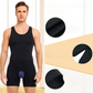 Eendelige afslankende shapewear voor mannen met buikcontrole