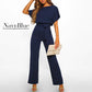 Jumpsuit met hoge taille en wijde pijpen voor damesZerist schen