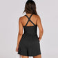 Casual Criss Criss Kruis voor dames korte jumpsuit