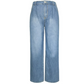 Gewassen casual jeans voor dames
