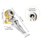 1/4 inch NPT clip-on gesloten kogel luchtkoppeling