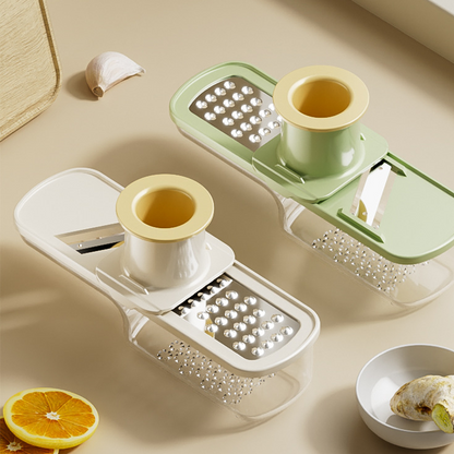 🍽️ Snijd, schaaf en bewaar in één beweging