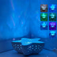 💘50% Korting! 🐚 Zeester Oceaanprojectorlamp – 7 Kleuren Aurora & Rustgevende Waterrimpels!