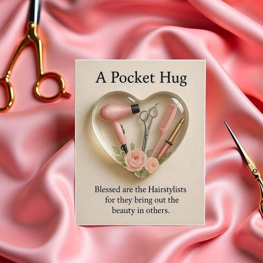 ❤️ Kerstcadeau Tip – Hartvormige Pocket Hug voor Kappers! Een klein gebaar met een grote betekenis ✨
