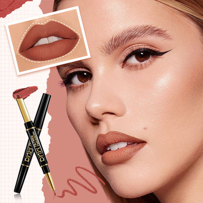 💄 Kerst Pre-Sale! 2-in-1 Lipstick & Lip Liner – Perfecte Feestlook!