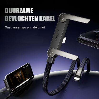 📱 Laad, kijk en werk tegelijk 🎄 Kerst Pre-Sale! Type-C 240W snellaadkabel