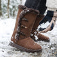 👢 Blijf stijlvol & warm deze winter!  ❄️ Chique halfhoge winterlaarzen – Nieuwjaarskorting 50%