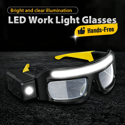 ⛺ Slim licht voor binnen én buiten💡👓 Handsfree LED-werklampbril